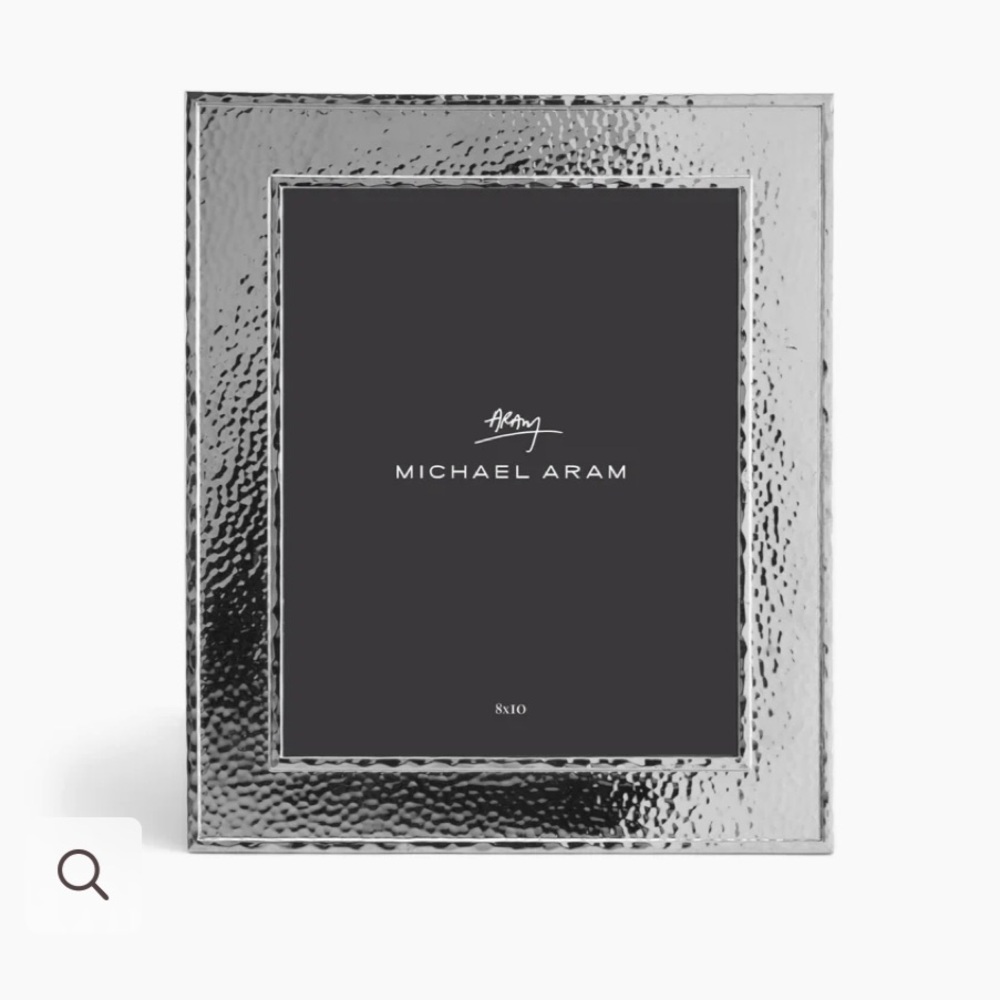 Michael Aram Hammertone Silver Frame 8x10